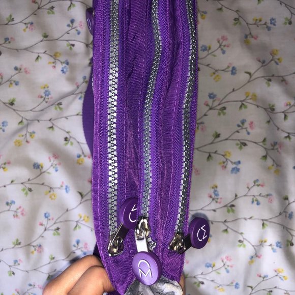 Noble Mount 💜 Crossbody Bag Purse Purple - Picture 7 of 8